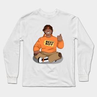 Hunk Is The Best Boy Long Sleeve T-Shirt